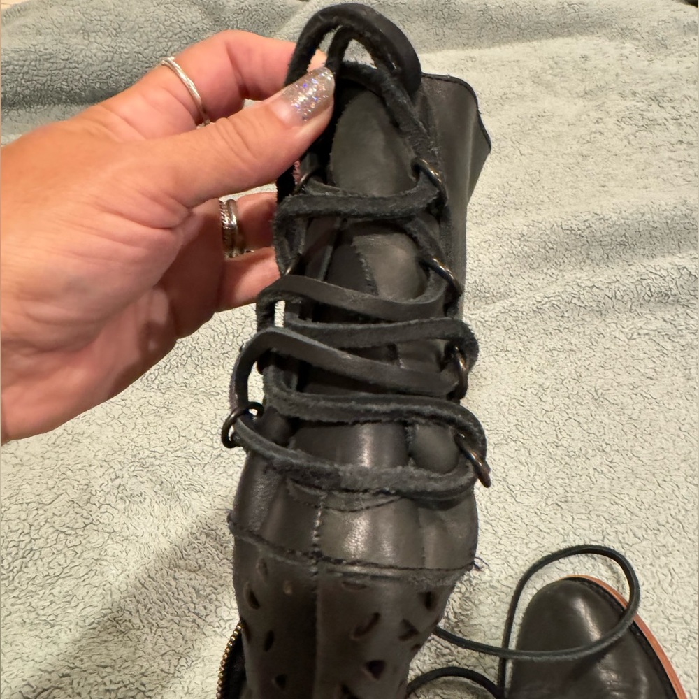 Freebird Creek Size 8 Tall Black Boots - Picture 7 of 7